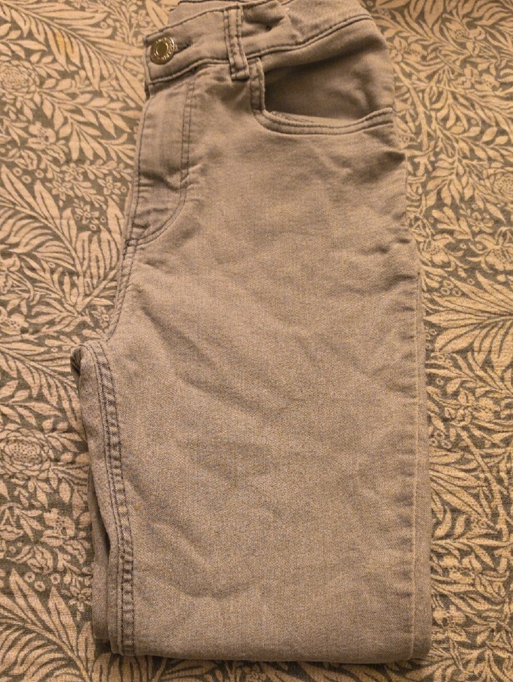 H&M Kids Slim Fit Light Gray Jeans - Picture 4 of 4